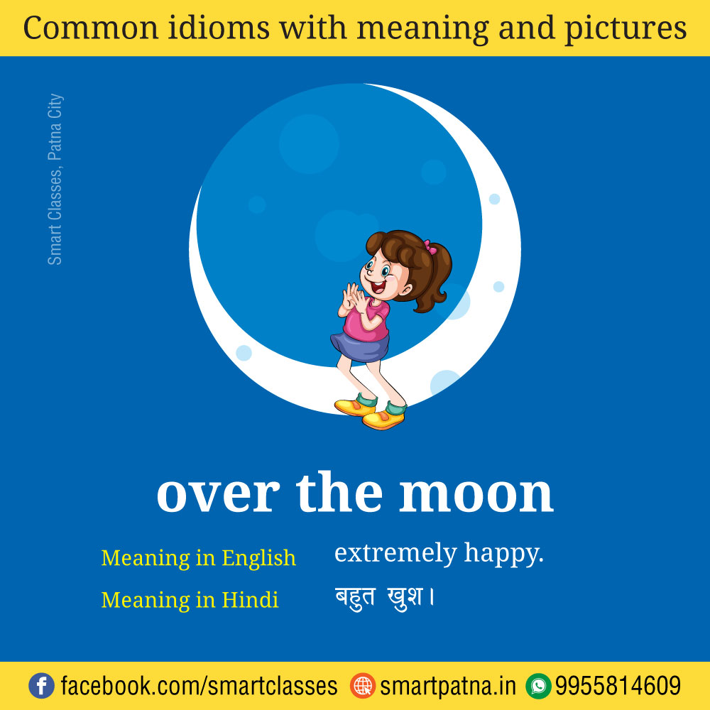 Idiom: Over the moon (meaning & examples)