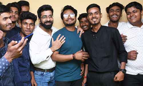 Indian Students smiling